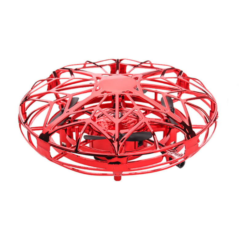 Mini LED RC Levitating Stunt UFO Drone Red at Mighty Ape NZ