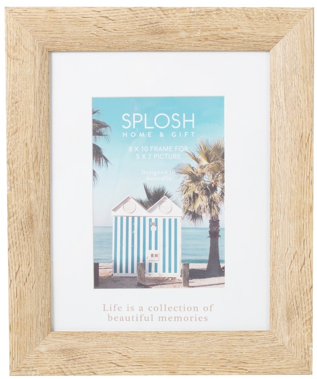 Splosh Coast 5x7" Wooden Frame at Mighty Ape NZ