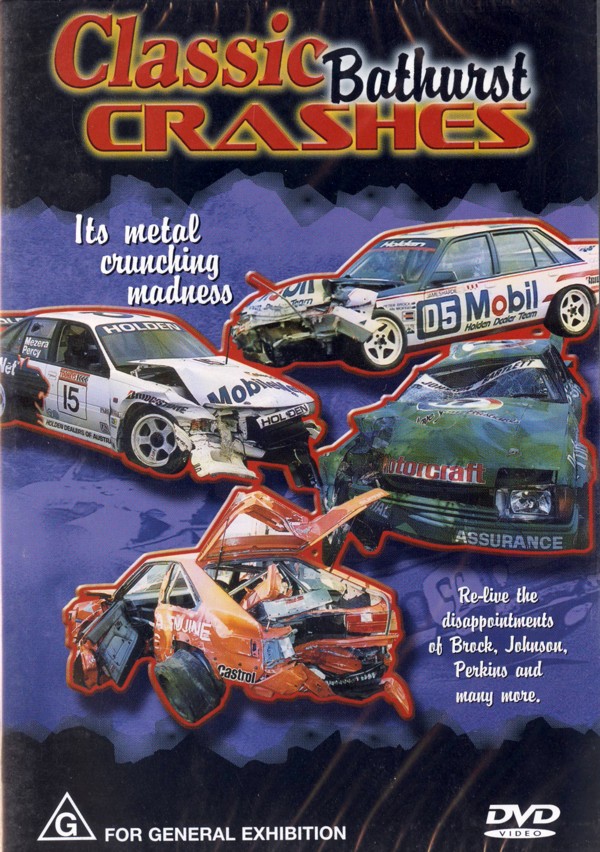 Classic Bathurst Crashes on DVD image
