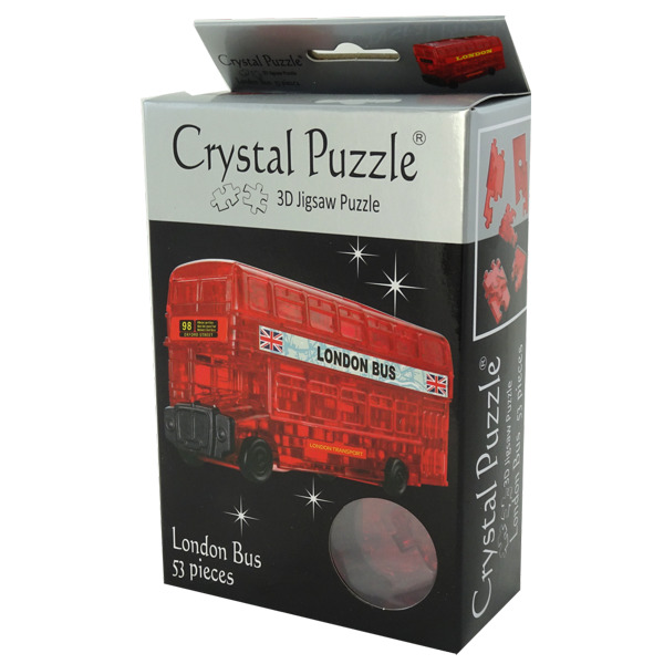 Crystal Puzzle London Bus Board Game at Mighty Ape NZ