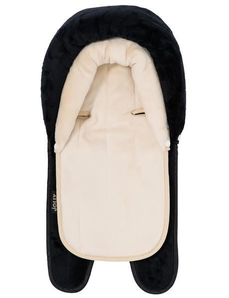 Jolly Jumper 2 in 1 Terry Head Hugger - Black/Beige