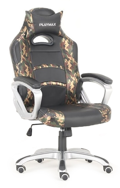 Playmax Gaming Chair Green Camo for image