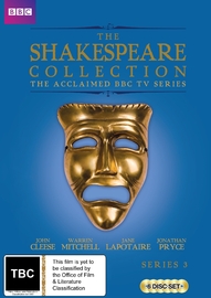 BBC The Shakespeare Collection - Series 3 on DVD