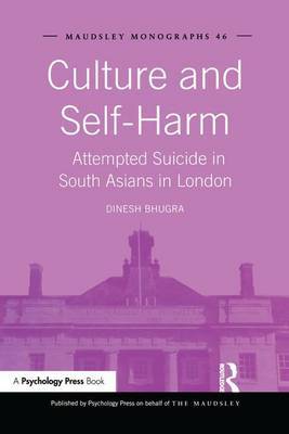Culture and Self-Harm by Dinesh Bhugra image