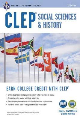 CLEP(R) Social Sciences & History Book + Online, 2nd Ed. by Scott Dittloff image