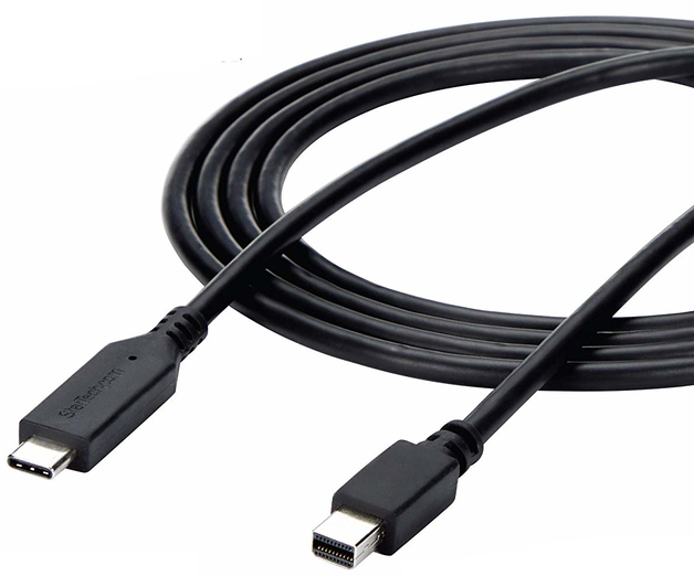 2m StarTech USB-C to Mini DisplayPort 