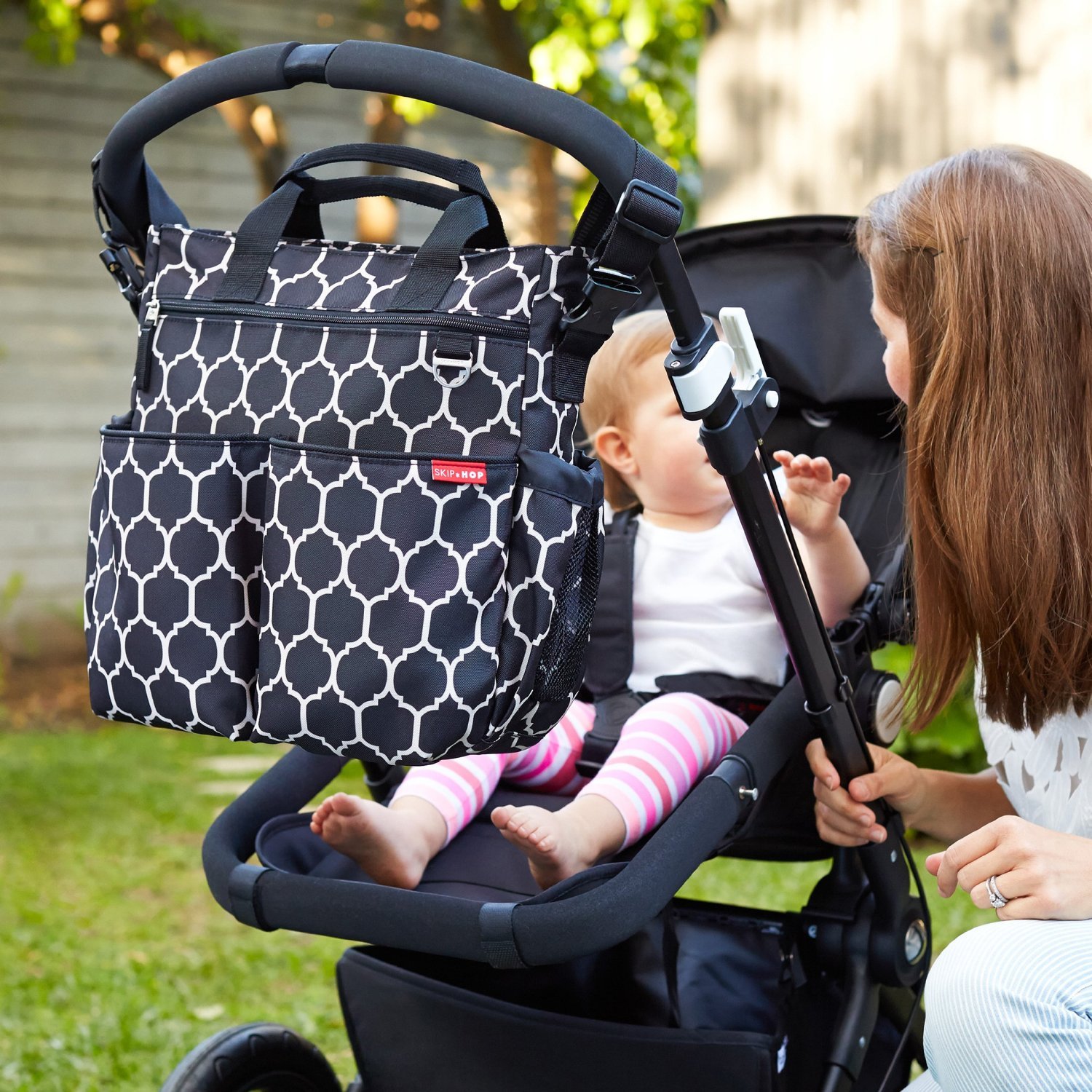 Skip Hop: Duo Signature Diaper Bag - Onyx image