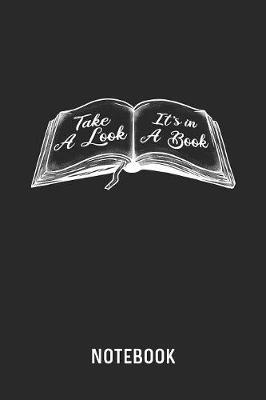 Take A Look It's In A Book Notebook by Cadieco Publishing image