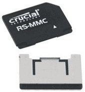 Crucial MultiMedia Card Reduced Size 512MB