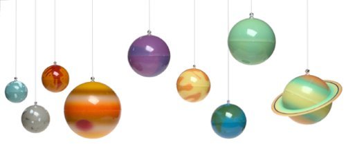 3D Solar System - Glow in Dark