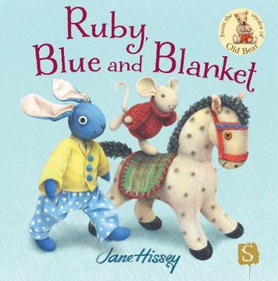 Ruby, Blue And Blanket by Jane Hissey image