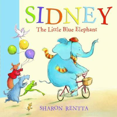 Sidney the Little Blue Elephant by Sharon Rentta image