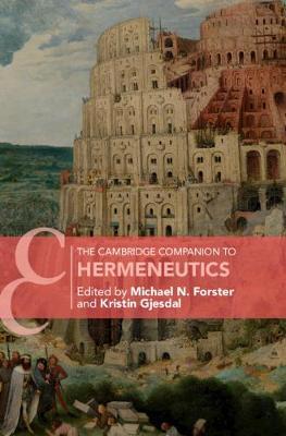 The Cambridge Companion to Hermeneutics image