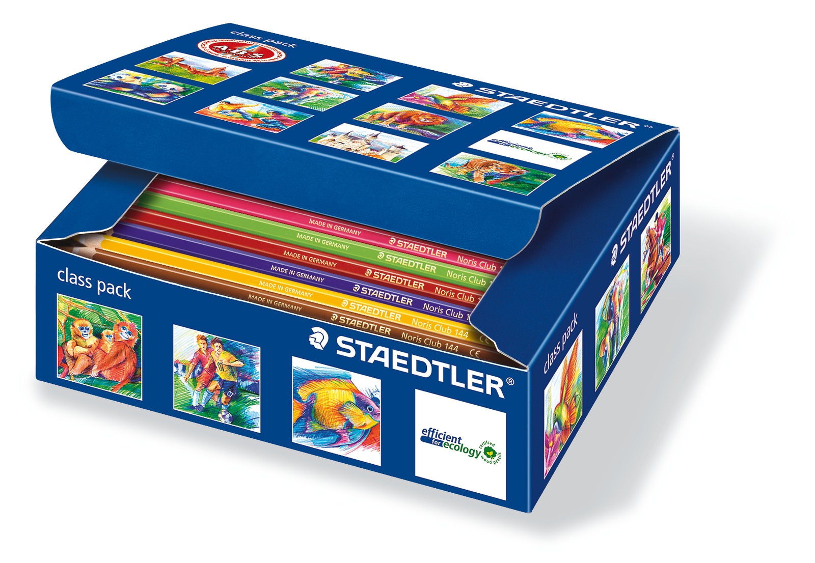 Staedtler Noris Club Colour Pencils Box 144 image