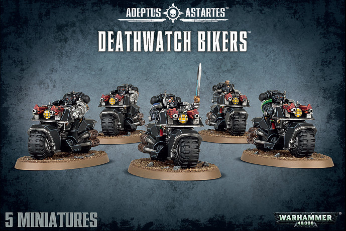 Warhammer 40,000 Deathwatch Bikers image