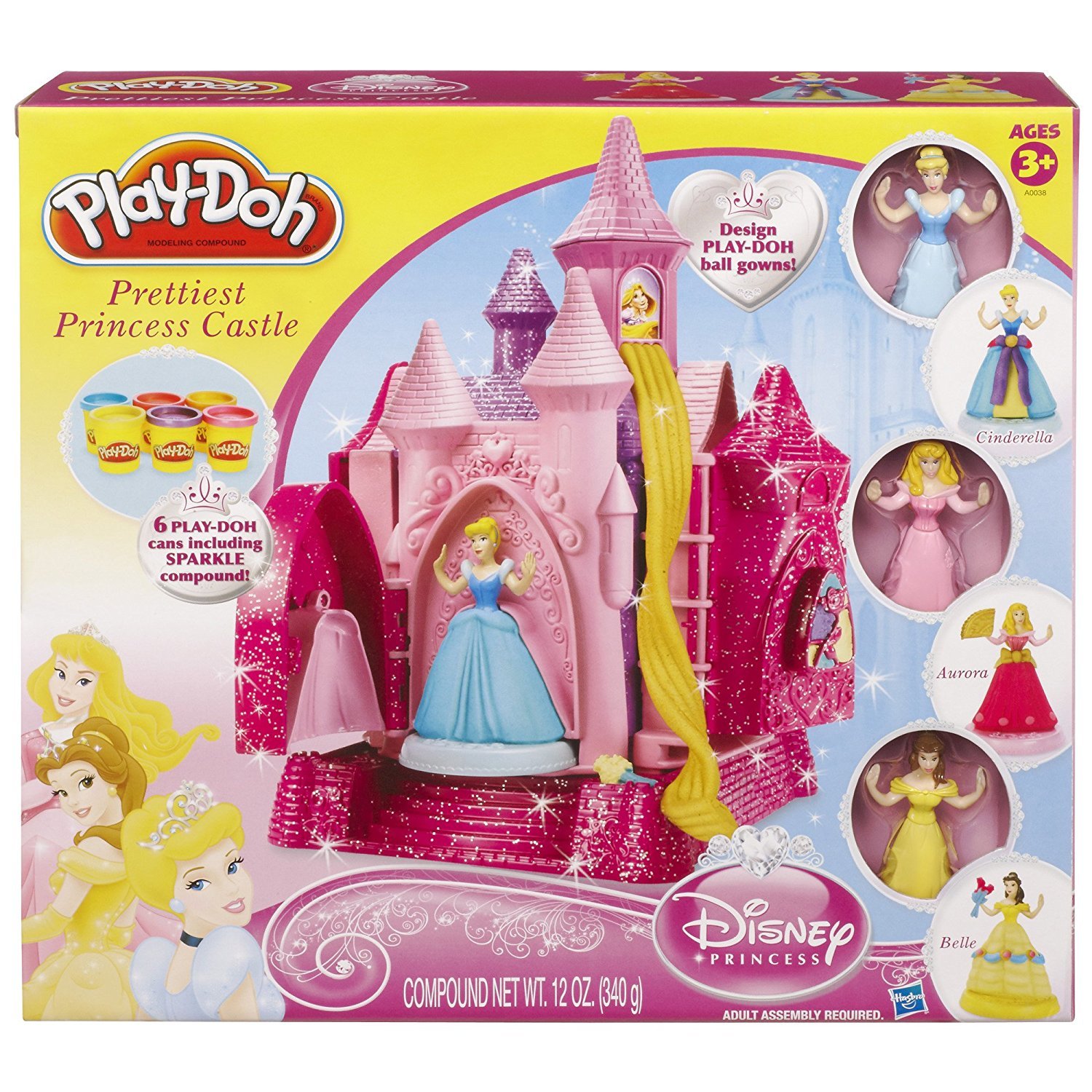 Play-Doh - Disney Princess Prettiest Princess Castle Set image