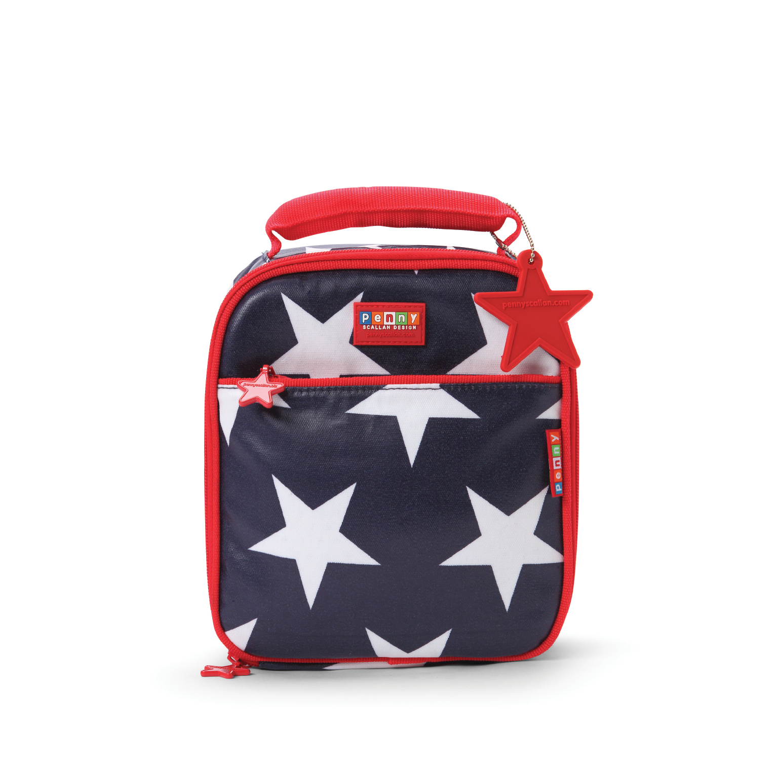 Navy Star School Lunchbox