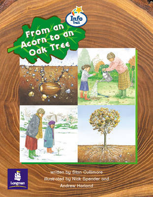 Literacy Land: Info Trail Emergent: Year 2: From an Acorn to an Oak Tree: Big Book image