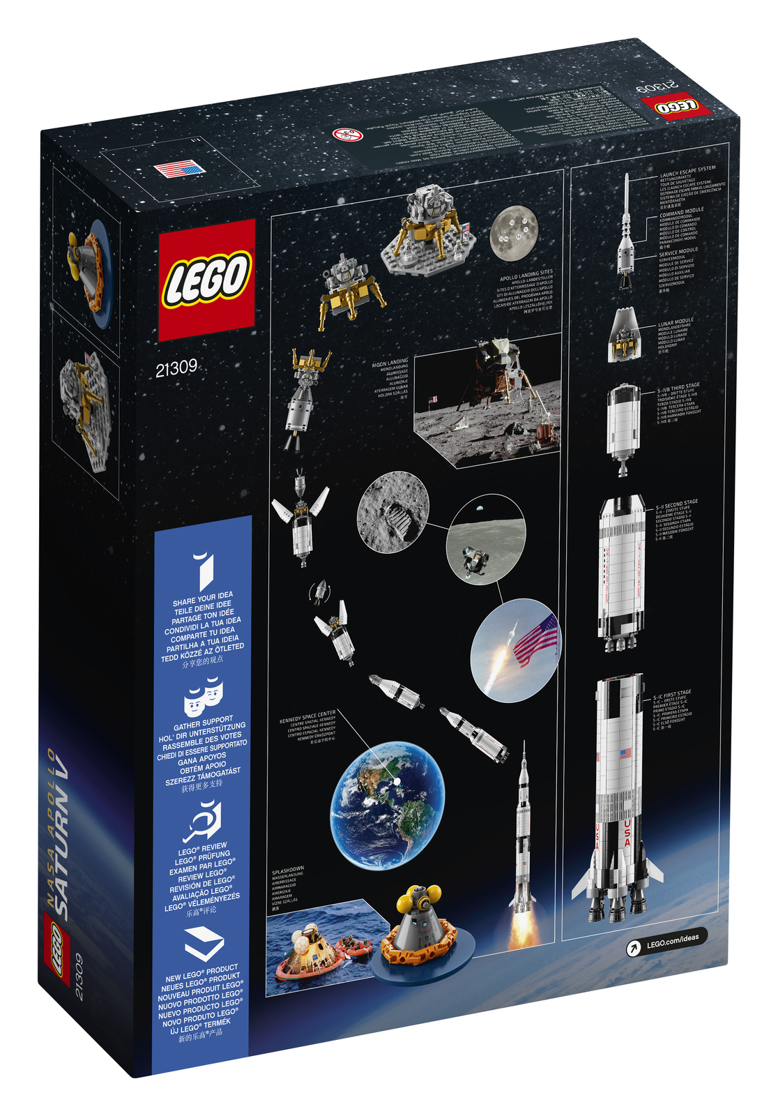 LEGO Ideas - NASA Apollo Saturn V (21309) image