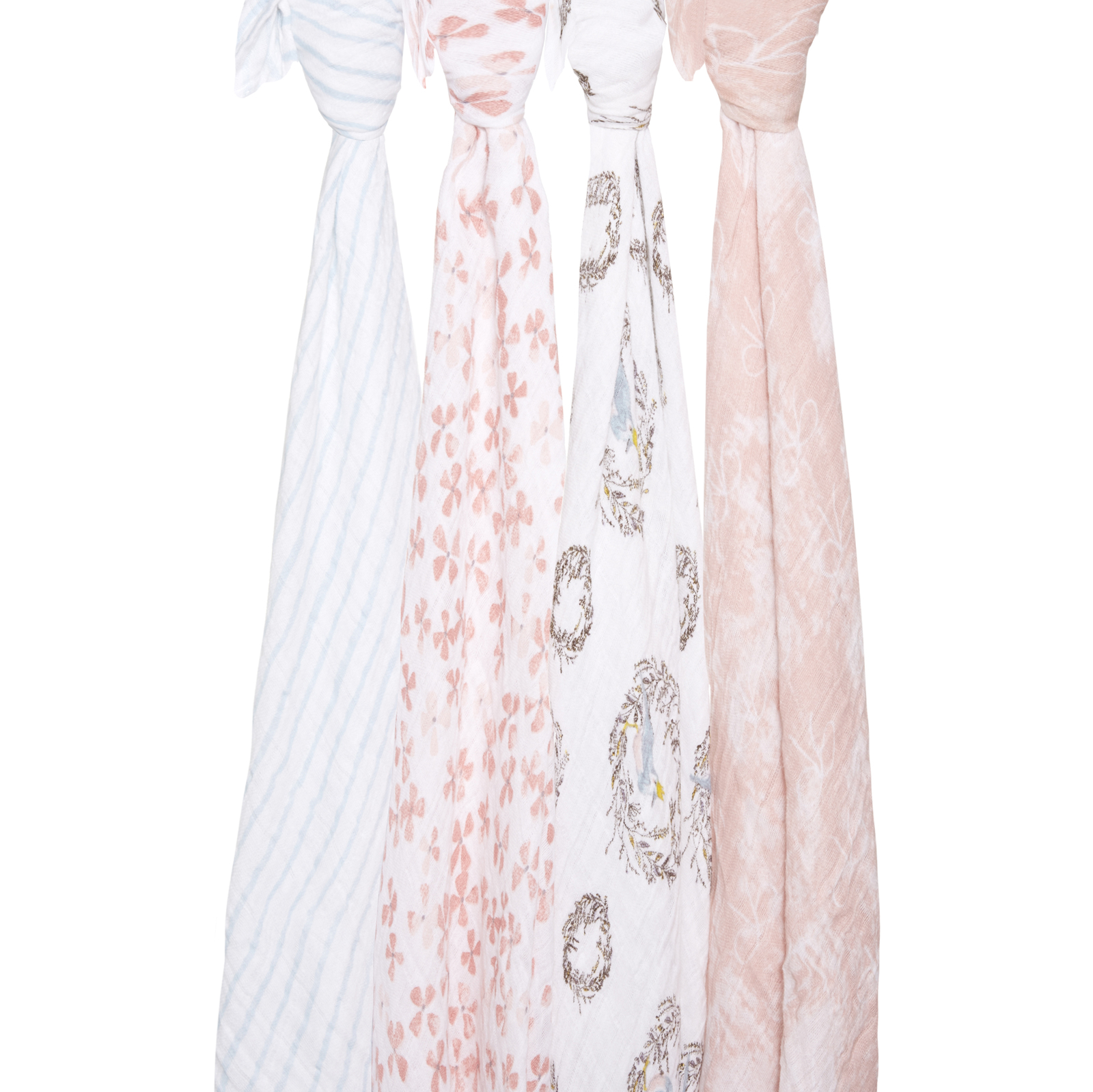 Aden + Anais: Classic Swaddle - Birdsong (4 Pack Swaddling Wraps) image