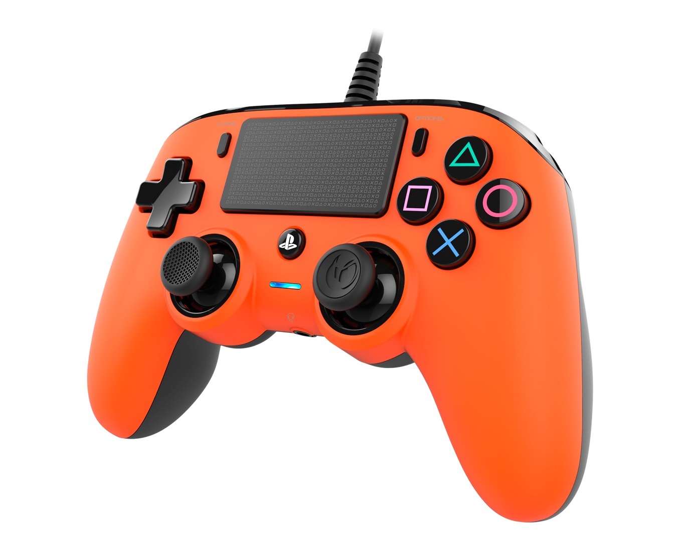 Nacon PS4 Wired Gaming Controller - Orange for PS4 image