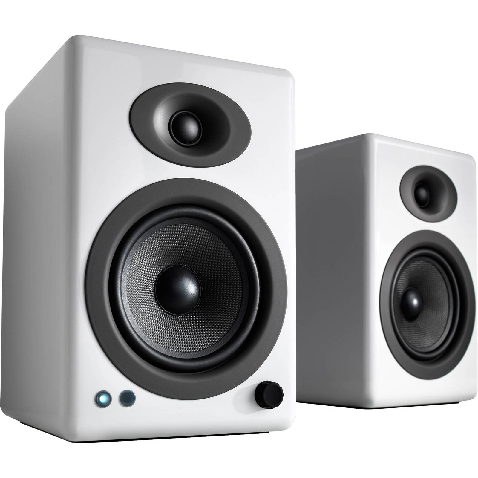 Audioengine: 5+ Wireless Powered Speakers (pair) - Gloss White image