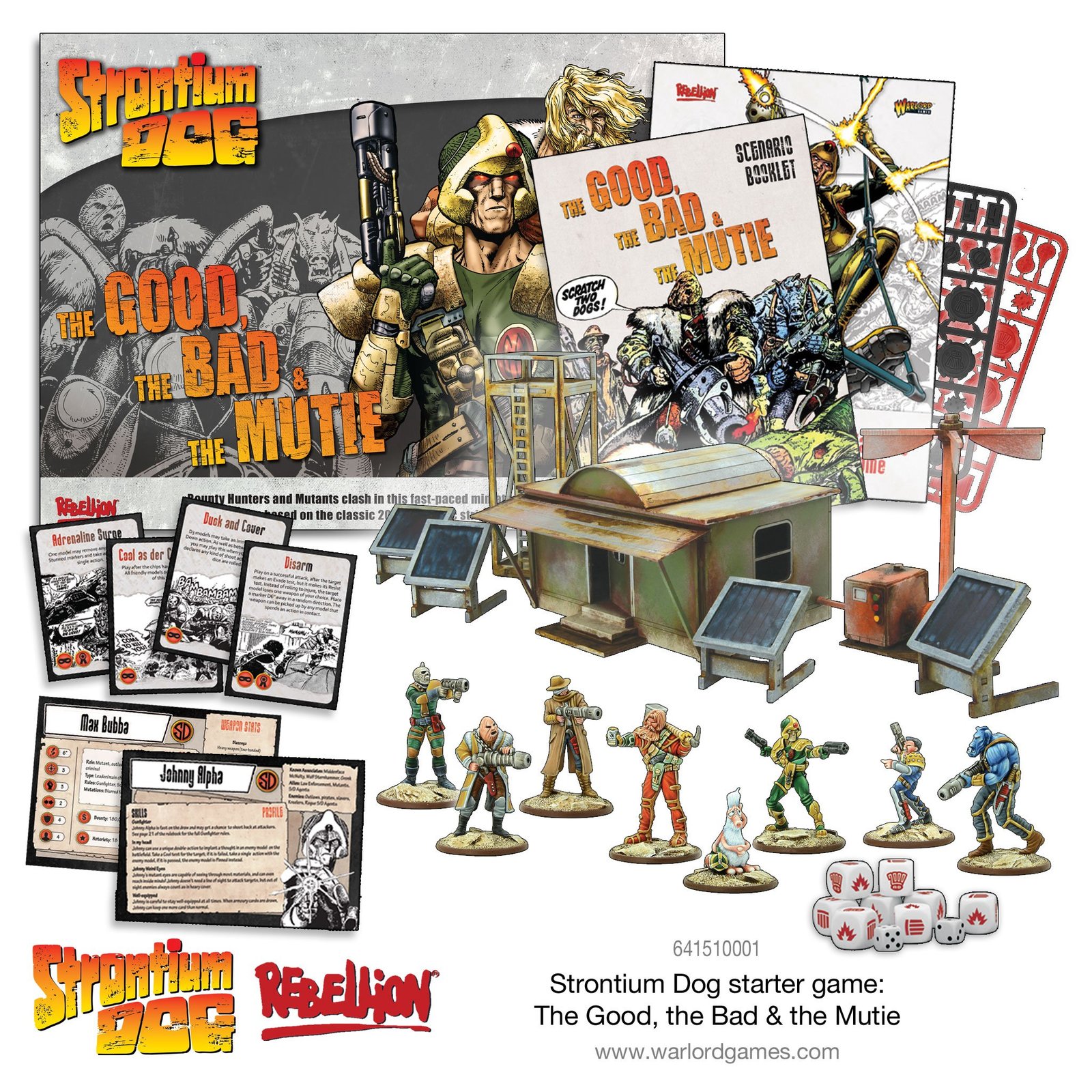 Strontium Dog: The Good the Bad and the Mutie starter game