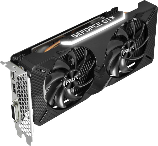 NVIDIA GeForce GTX 1660 Ti Dual 6GB Palit GPU