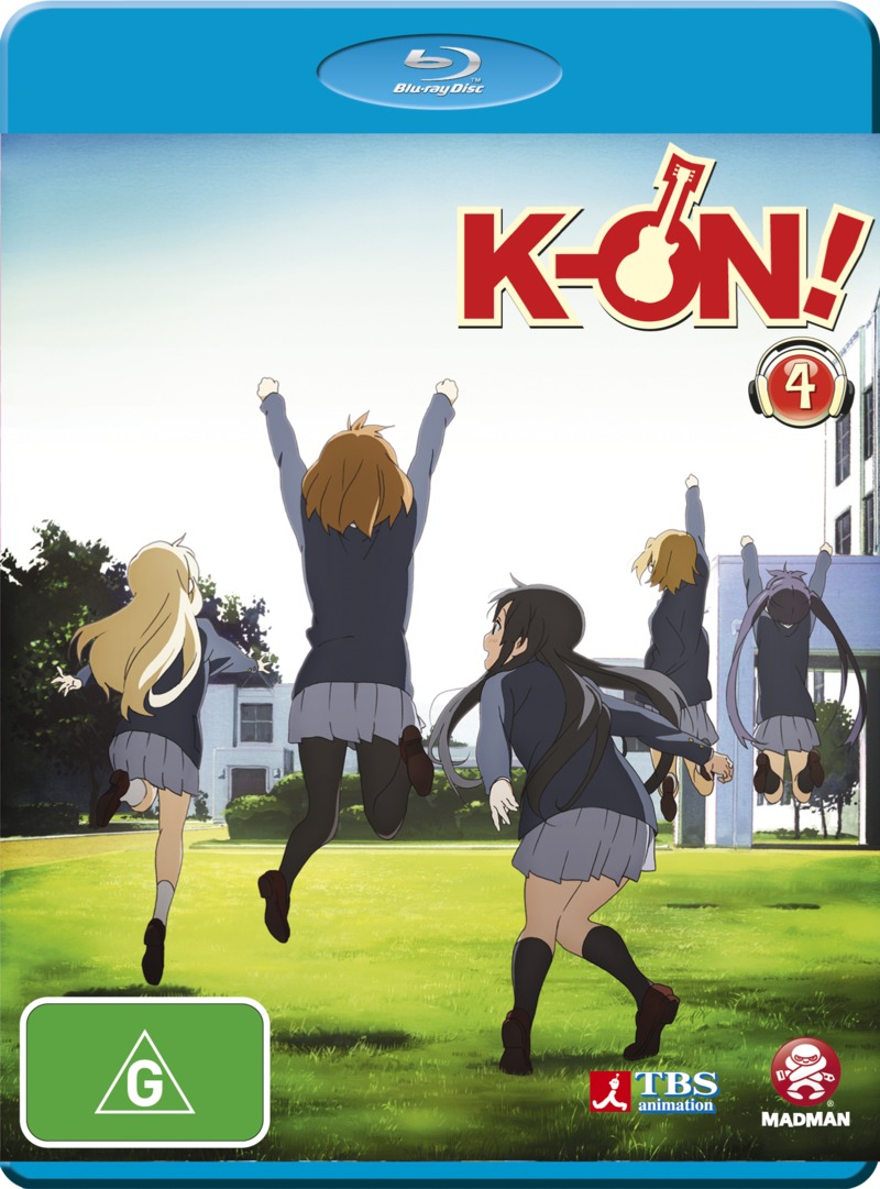 K-On! Volume 4 on Blu-ray image