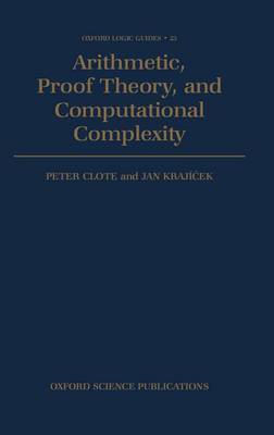 Arithmetic, Proof Theory, and Computational Complexity image