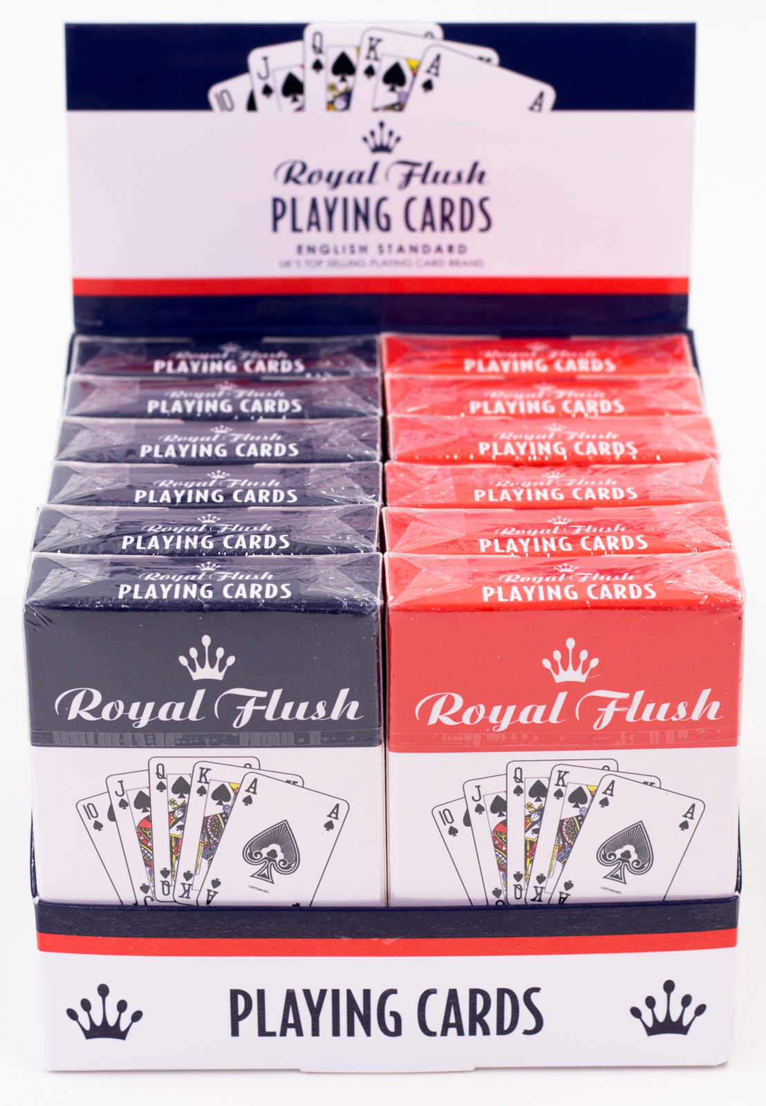 Royal Flush: Playing Cards - Blue image