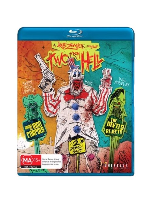 Two from Hell: House of 1000 Corpses & The Devil's Rejects (Bluray) on Blu-ray image