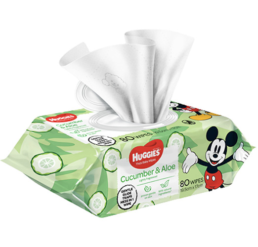 Buy Huggies Baby Wipes Value Pack Cucumber & Aloe (320) at Mighty Ape NZ