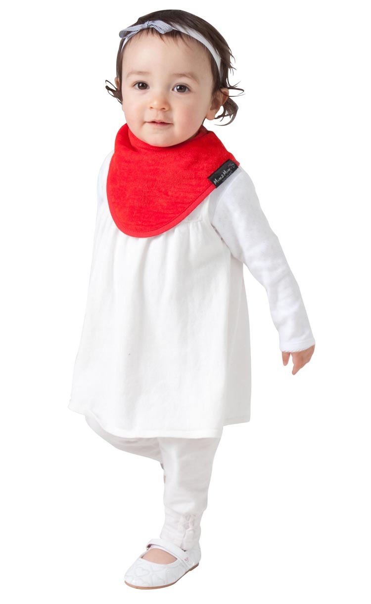 Mum 2 Mum Bandana Wonder Bib - Red image