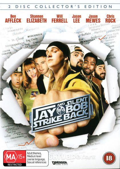 Jay & Silent Bob Strike Back on DVD