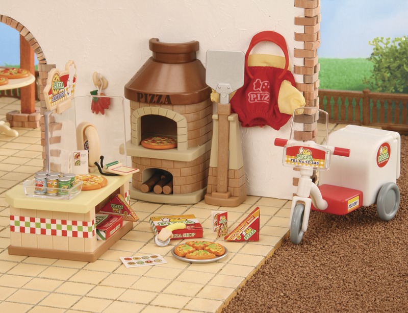 sylvanian families pizza delivery