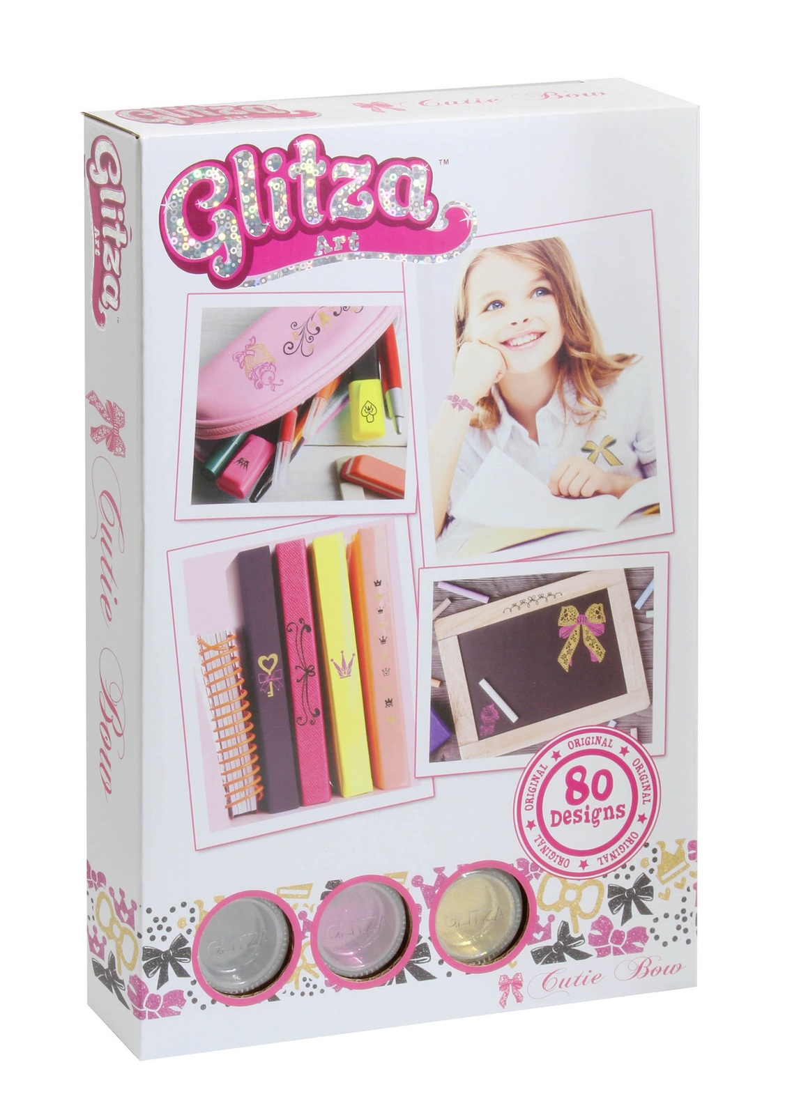 Glitza: Transfer Art - Cutie Bow (80pc)