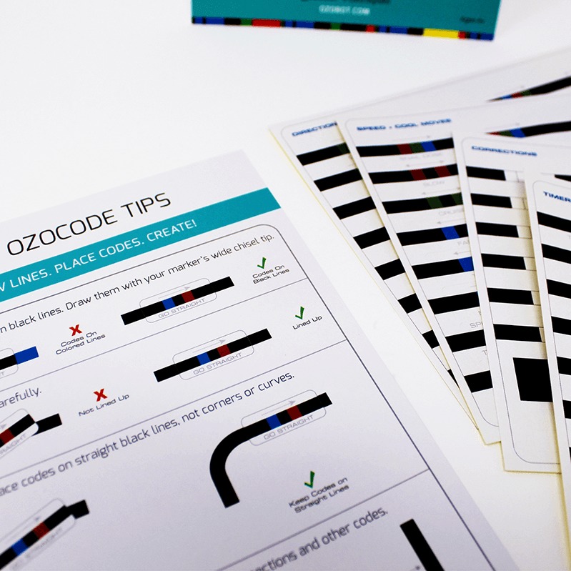 Buy Ozobot Colour Code Sticker Pack at Mighty Ape NZ