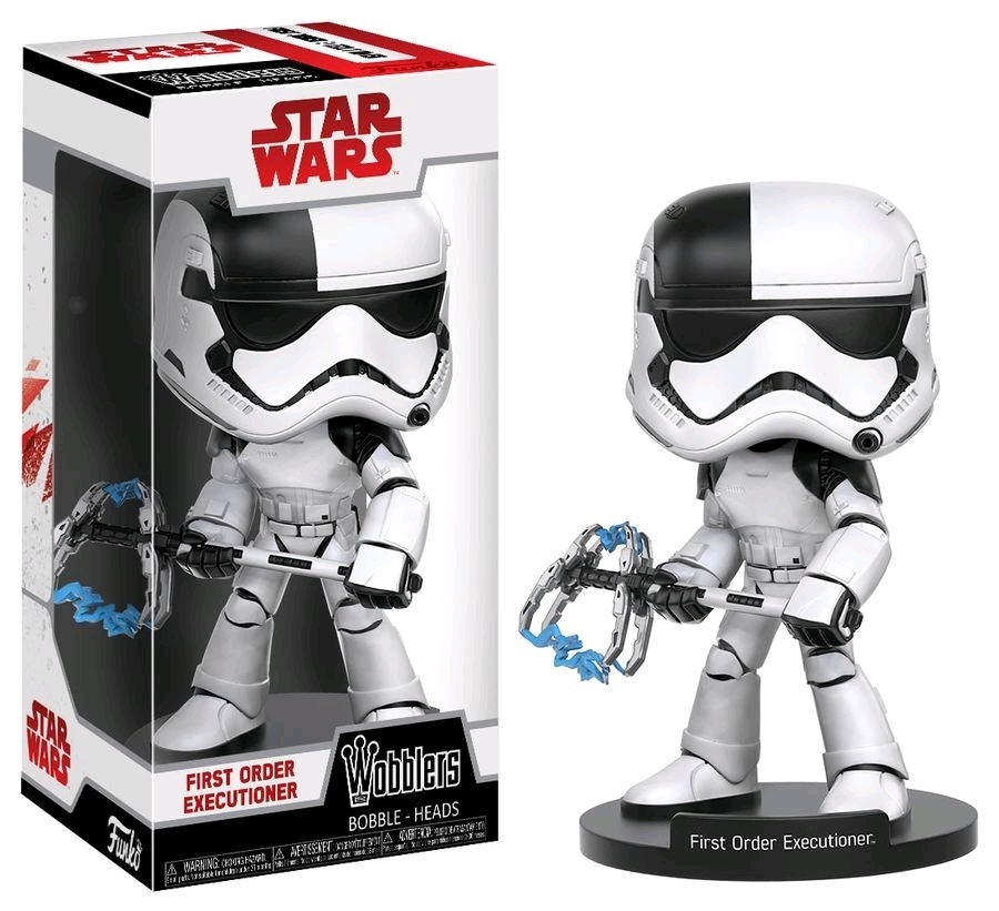 Star Wars: The Last Jedi - First Order Executioner Wobbler Vinyl Figure image