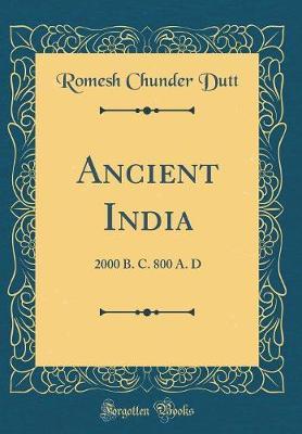 Ancient India by Romesh Chunder Dutt image