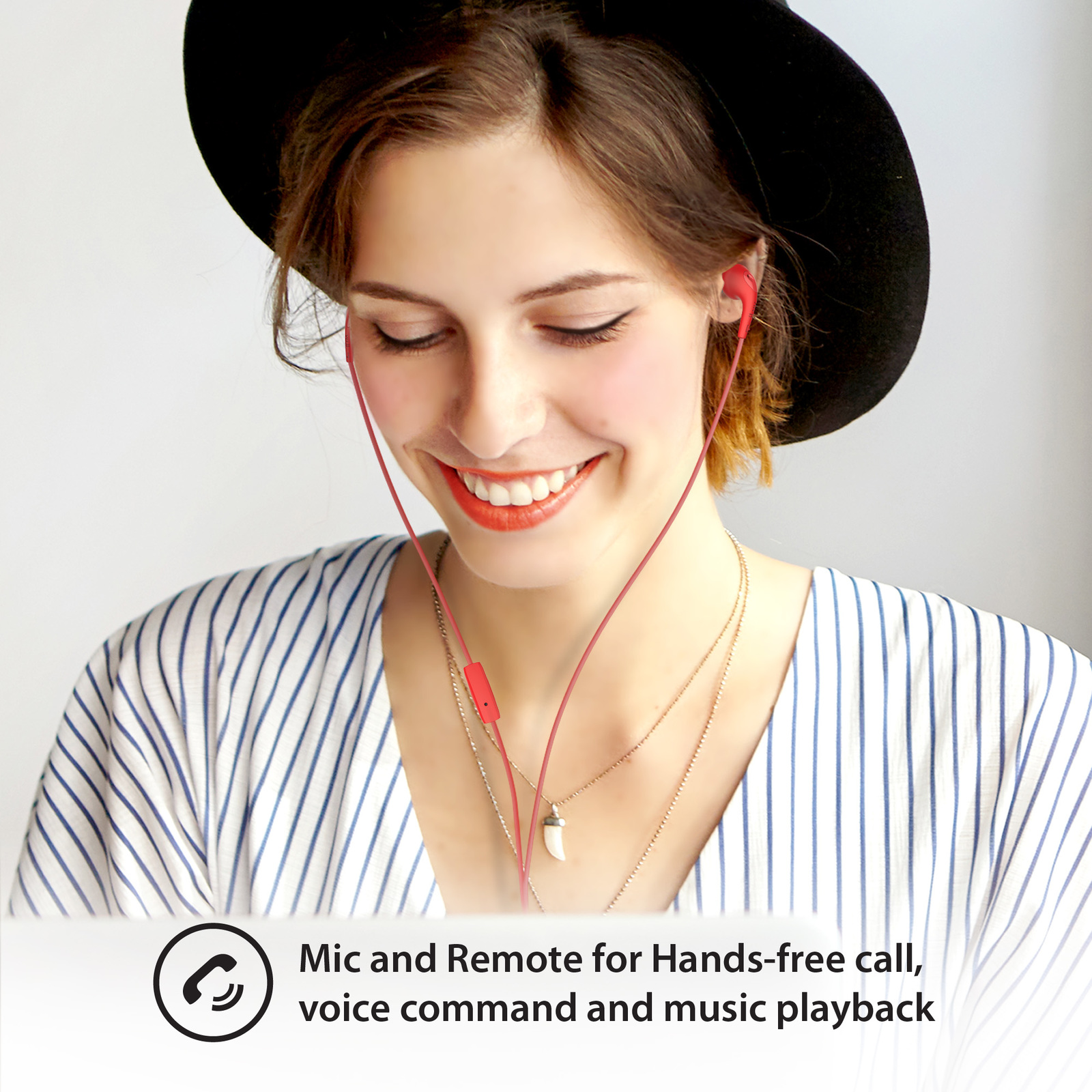 Bubblegum ILuv Stereo Earphone In-ear Headset TALK 3.5mm With Mic For - Foto 10