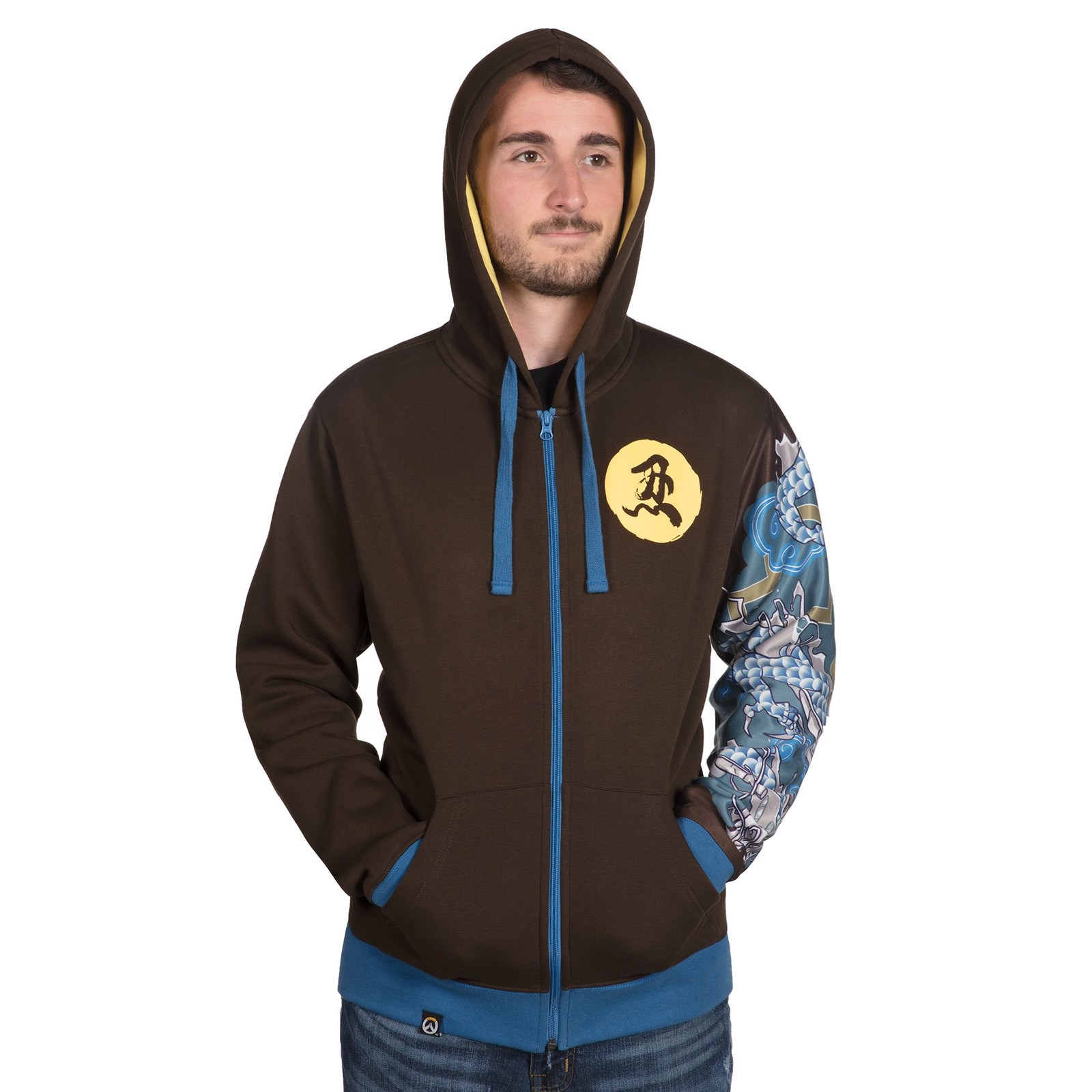 Overwatch Ultimate Hanzo Zip-Up Hoodie (L) image