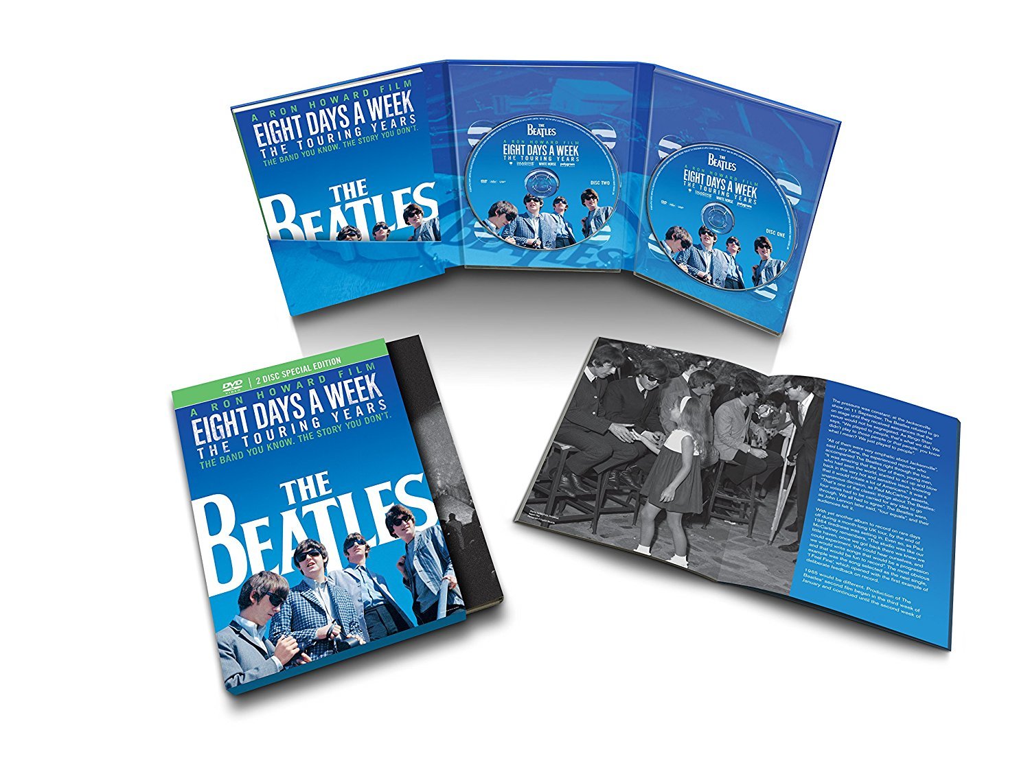 The Beatles: Eight Days a Week - The Touring Years (Deluxe DigiBook Edition) on DVD image