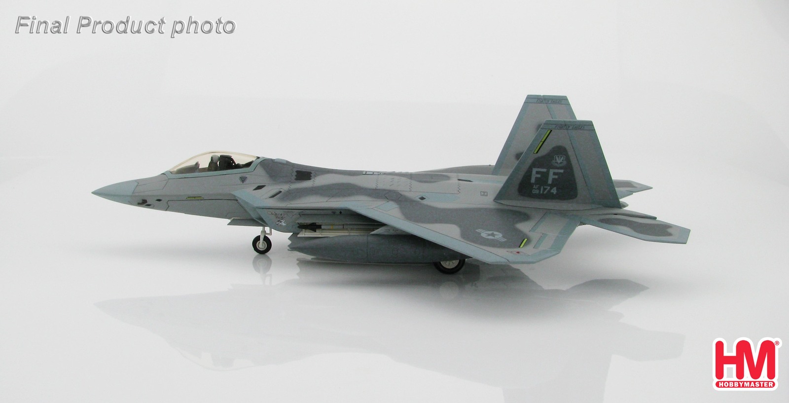 Hobby Master: 1/72 Lockheed F-22 Raptor “Maloney’s Pony” - Diecast Model image