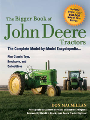 The Bigger Book of John Deere Tractors on Hardback by Don MacMillan