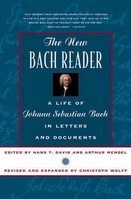 The New Bach Reader by Hans T. David image