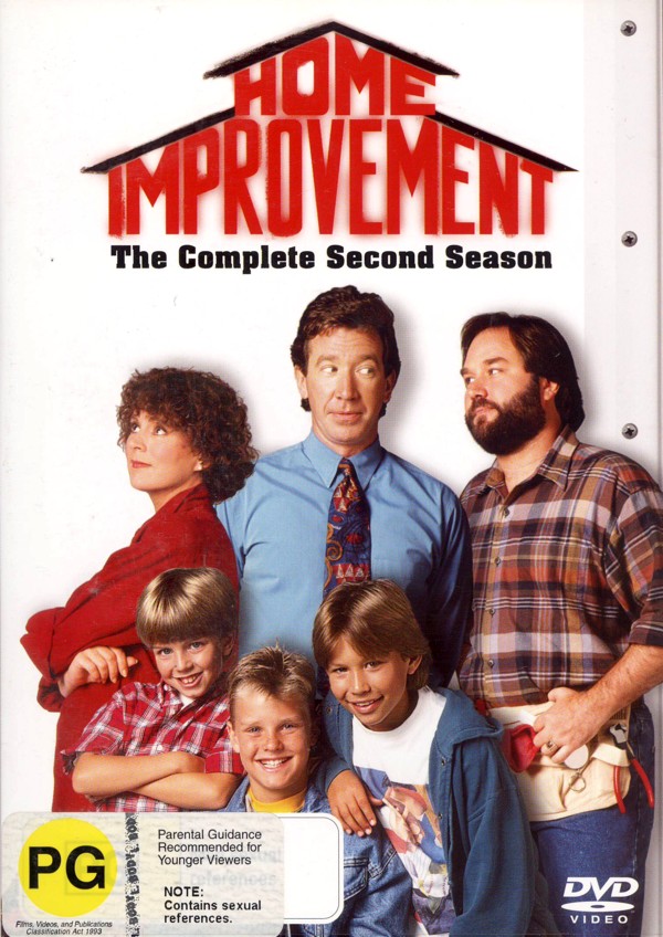 Home Improvement - Complete Season 2 (4 Disc Set) on DVD image