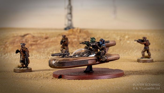 Star Wars Legion: Landspeeder Unit Expansion image