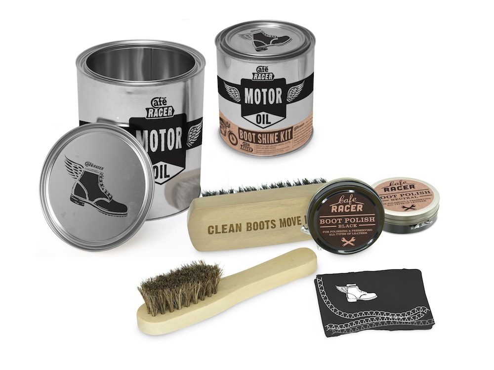 Cafe Racer Boot Shine Kit at Mighty Ape NZ