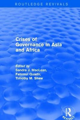 Crises of Governance in Asia and Africa by Sandra J. MacLean image